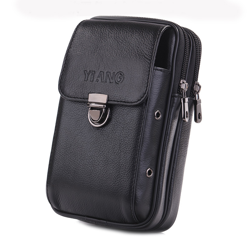 Leder Gürtel Tasche für Handy im Horizontal- und Vertikalformat
