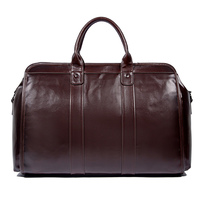 Robuste Leder Reisetasche mit großer Kapazität