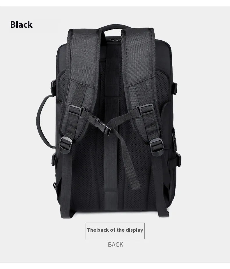 Geräumiger Kompressionsrucksack für Reisen und den Alltag