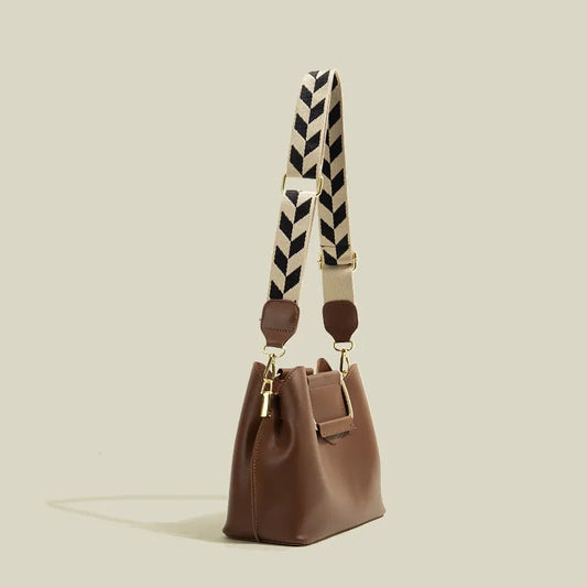 Vielseitige Crossbody Eimer Tasche
