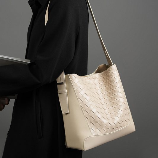 Leder Schultertasche