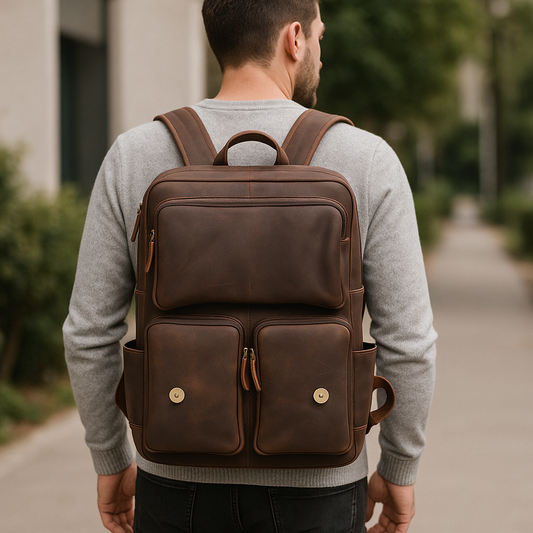 HeritageCraft Rucksack im Lederstil