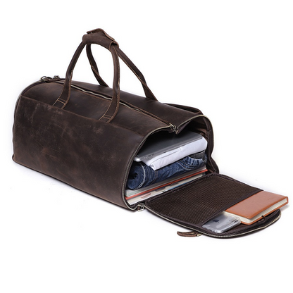 Retro Leder Reisetasche für Herren