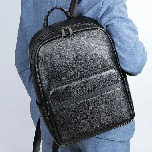 Premium Leder Business Rucksack