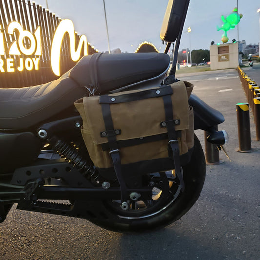 Vintage Wasserdichte Motorrad Tasche
