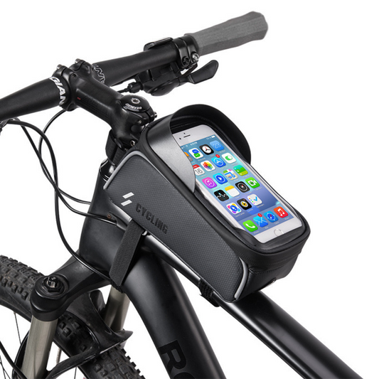 Wasserdichte Fahrrad Front Handyhalter Tasche