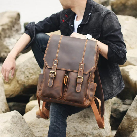 HeritageCraft Rucksack im Lederstil